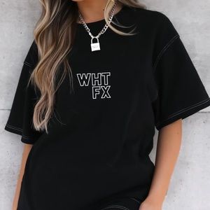 Never worn White Fox Boutique tee - Size L/XL